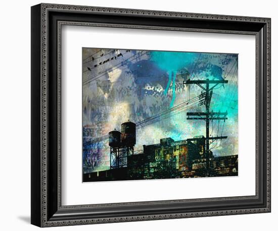 City Scrim B-GI ArtLab-Framed Giclee Print