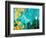 City Scrim C-GI ArtLab-Framed Giclee Print