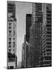 City Segment - Noir-Pete Kelly-Mounted Giclee Print