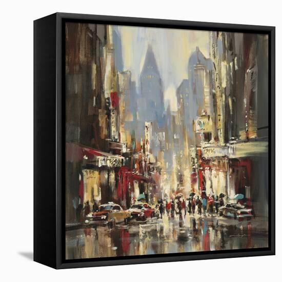 City Sensation-Brent Heighton-Framed Stretched Canvas