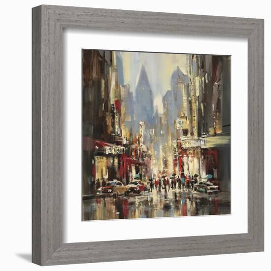 City Sensation-Brent Heighton-Framed Art Print