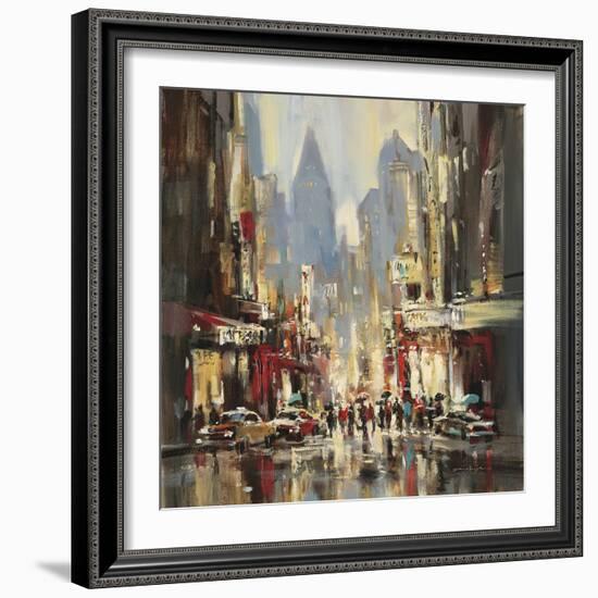 City Sensation-Brent Heighton-Framed Art Print