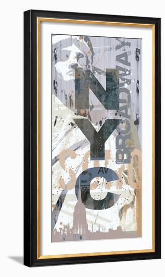 City Signs II-Ken Hurd-Framed Giclee Print