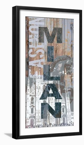 City Signs IV-Ken Hurd-Framed Giclee Print