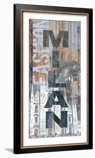 City Signs IV-Ken Hurd-Framed Giclee Print