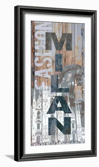 City Signs IV-Ken Hurd-Framed Giclee Print