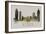 City Silhouettes I-Grace Popp-Framed Art Print