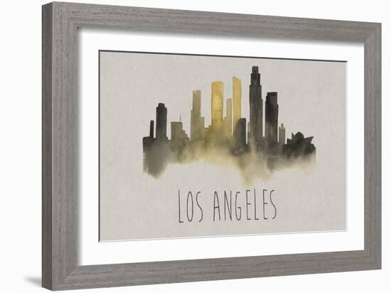 City Silhouettes IV-Grace Popp-Framed Art Print