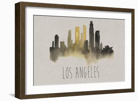 City Silhouettes IV-Grace Popp-Framed Art Print