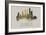 City Silhouettes IV-Grace Popp-Framed Art Print