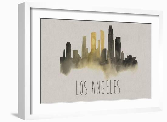 City Silhouettes IV-Grace Popp-Framed Art Print