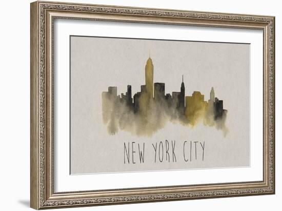 City Silhouettes V-Grace Popp-Framed Art Print