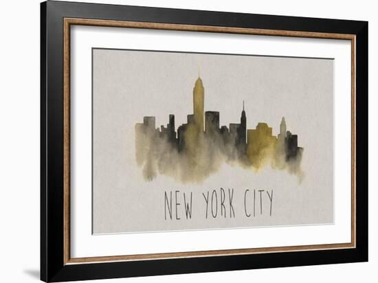 City Silhouettes V-Grace Popp-Framed Art Print