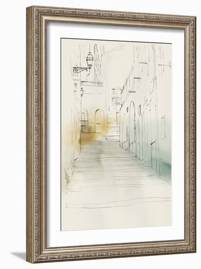 City Sketches IV-Isabelle Z-Framed Art Print