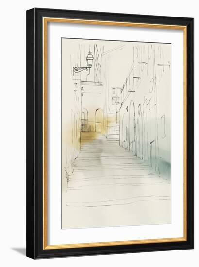 City Sketches IV-Isabelle Z-Framed Art Print