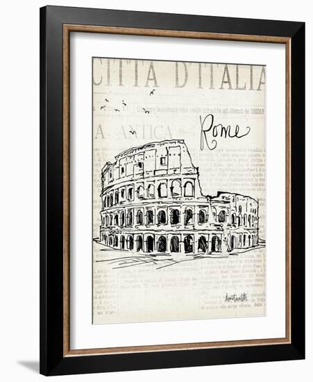 City Sketches IV-Anne Tavoletti-Framed Art Print