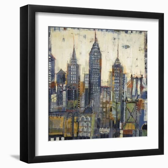 City Sketches-Liz Jardine-Framed Art Print