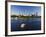 City Skyline Across the Charles River, Boston, Massachusetts, New England, USA-Amanda Hall-Framed Photographic Print