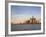 City Skyline Along Detroit River, Detroit, Michigan, USA-Walter Bibikow-Framed Photographic Print