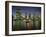 City Skyline and Brisbane River at Night, Brisbane, Queensland, Australia-Mark Mawson-Framed Photographic Print