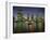 City Skyline and Brisbane River at Night, Brisbane, Queensland, Australia-Mark Mawson-Framed Photographic Print