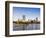 City Skyline and Charles River, Boston, Massachusetts, USA-Amanda Hall-Framed Photographic Print