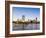 City Skyline and Charles River, Boston, Massachusetts, USA-Amanda Hall-Framed Photographic Print