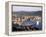 City Skyline and Harbour, Wellington, North Island, New Zealand-Steve Vidler-Framed Premier Image Canvas