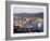 City Skyline and Harbour, Wellington, North Island, New Zealand-Steve Vidler-Framed Photographic Print