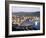 City Skyline and Harbour, Wellington, North Island, New Zealand-Steve Vidler-Framed Photographic Print