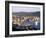 City Skyline and Harbour, Wellington, North Island, New Zealand-Steve Vidler-Framed Photographic Print