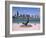 City Skyline and Lake Michigan from the Adler Planetarium, Chicago, Illinois, North America-Jenny Pate-Framed Photographic Print