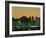 City Skyline and Mount Fuji, Night View, Tokyo, Honshu, Japan-Steve Vidler-Framed Photographic Print