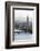 City Skyline and the Juche Tower, Pyongyang, Democratic People's Republic of Korea (DPRK), N. Korea-Gavin Hellier-Framed Photographic Print