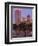 City Skyline and the Scioto River, Columbus, Ohio, United States of America, North America-Richard Cummins-Framed Photographic Print