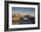 City Skyline at Dawn, Sioux Falls, South Dakota, USA-Walter Bibikow-Framed Photographic Print