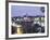 City Skyline at Dusk, Luxembourg City, Luxembourg, Europe-Gavin Hellier-Framed Photographic Print