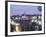 City Skyline at Dusk, Luxembourg City, Luxembourg, Europe-Gavin Hellier-Framed Photographic Print