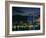 City Skyline at Night, Auckland, North Island, New Zealand, Pacific-Neale Clarke-Framed Photographic Print