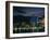 City Skyline at Night, Auckland, North Island, New Zealand, Pacific-Neale Clarke-Framed Photographic Print