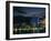 City Skyline at Night, Auckland, North Island, New Zealand, Pacific-Neale Clarke-Framed Photographic Print