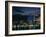 City Skyline at Night, Auckland, North Island, New Zealand, Pacific-Neale Clarke-Framed Photographic Print