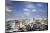 City Skyline at Night, Bangkok, Thailand, Southeast Asia, Asia-Alex Robinson-Mounted Photographic Print