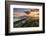 City skyline at sunset, Malaga, Andalusia, Spain-Stefano Politi Markovina-Framed Photographic Print