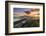 City skyline at sunset, Malaga, Andalusia, Spain-Stefano Politi Markovina-Framed Photographic Print