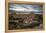 City Skyline at Sunset, Toledo, Castile La Mancha, Spain-Stefano Politi Markovina-Framed Premier Image Canvas