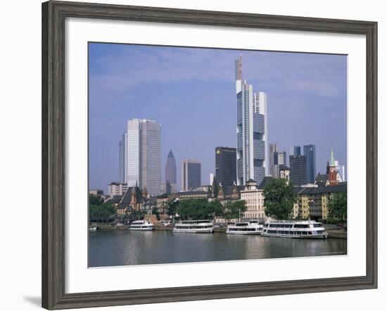 City Skyline, Frankfurt Am Main, Germany-Roy Rainford-Framed Photographic Print