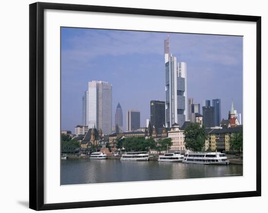 City Skyline, Frankfurt Am Main, Germany-Roy Rainford-Framed Photographic Print