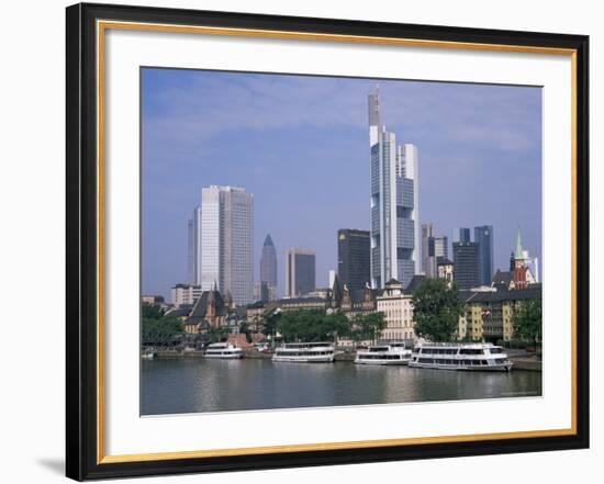 City Skyline, Frankfurt Am Main, Germany-Roy Rainford-Framed Photographic Print