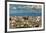 City skyline from Gianicolo or Janiculum hill, Rome, Lazio, Italy-Stefano Politi Markovina-Framed Photographic Print